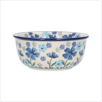 Bunzlau Schaaltje 370ml Ø12,5 (1114) - Blossom Blue (3507)