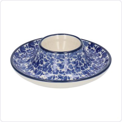 Bunzlau Platte eierdop (1145) - Indigo (2396)