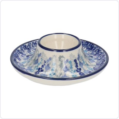 Bunzlau Platte eierdop (1145) - Delphinium (3315)