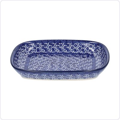 Bunzlau Rechthoekig schaaltje (1160) - Midnight Blue (2546)