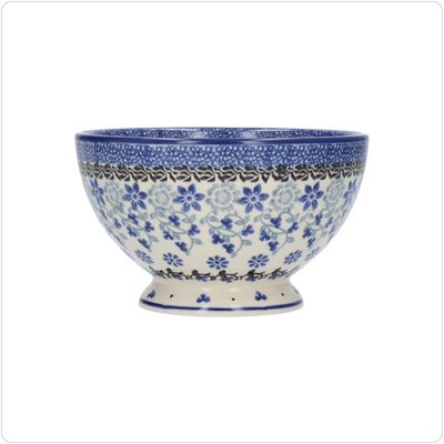 Bunzlau Schaaltje voet 630ml Ø14,5 (1206) - Belle Fleur (1829)