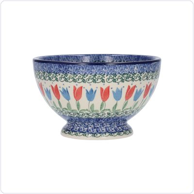 Bunzlau Schaaltje voet 630ml Ø14,5 (1206) - Tulip Royal (2599)