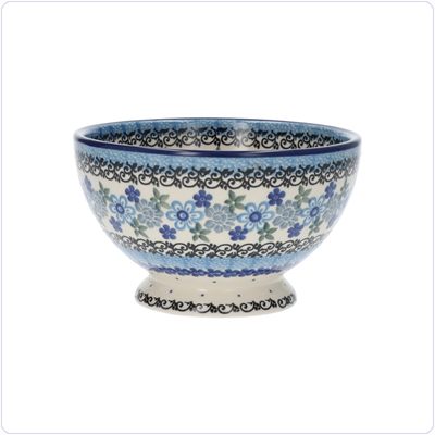 Bunzlau Schaaltje voet 630ml Ø14,5 (1206) - Flower Crown (2772)