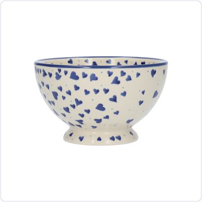 Bunzlau Schaaltje voet 630ml Ø14,5 (1206) - Hearts (2874)