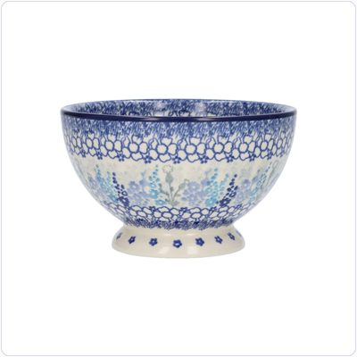 Bunzlau Schaaltje voet 630ml Ø14,5 (1206) - Delphinium (3315)