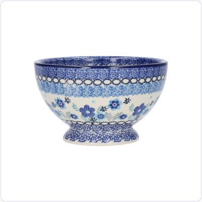 Bunzlau Schaaltje voet 630ml Ø14,5 (1206) - Floral Ballet (3397)