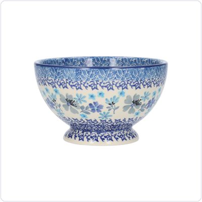 Bunzlau Schaaltje voet 630ml Ø14,5 (1206) - Douce Fleur (3505)