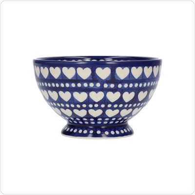 Bunzlau Schaaltje voet 630ml Ø14,5 (1206) - Blue Valentine (375E)