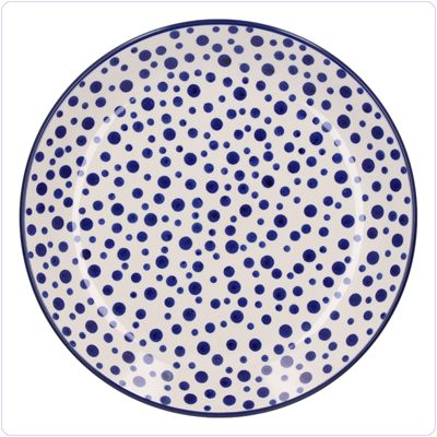 Bunzlau Dinerbord Ø26,5cm (1223) - Crazy Dots (1813)