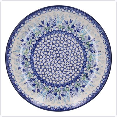 Bunzlau Dinerbord Ø26,5cm (1223) - Blue Garden (3316)