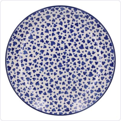 Bunzlau Dinerbord Ø26,5cm (1223) - Dancing Hearts (3411)