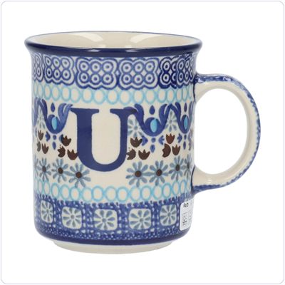Bunzlau Alfabetbeker 300ml (1236) -  (U102)