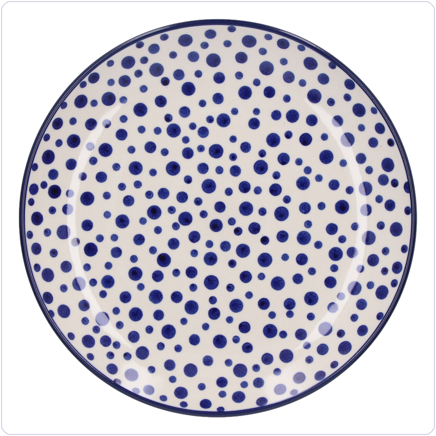 Bunzlau Dinerbord Ø25,5cm (1257) - Crazy Dots (1813)