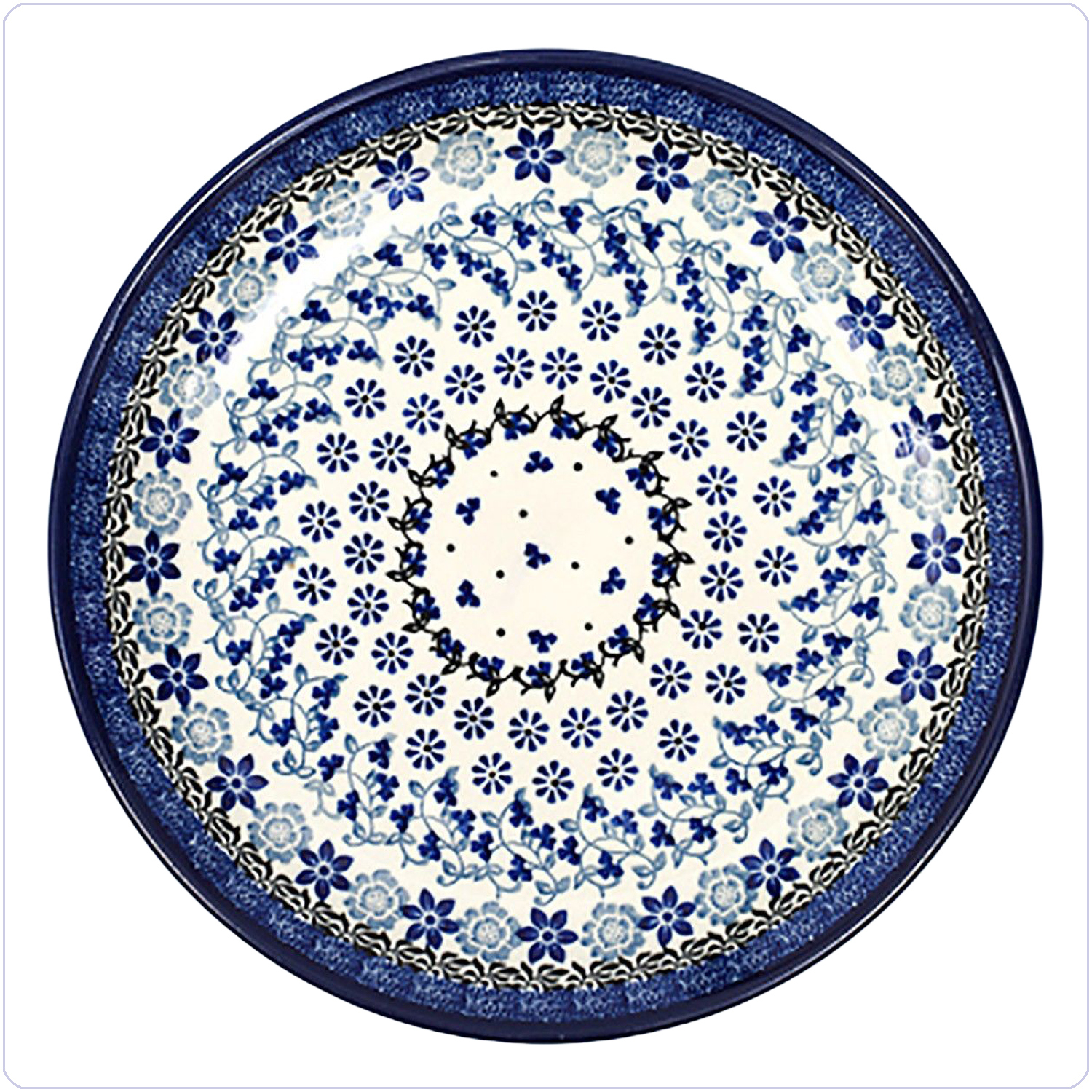 Bunzlau Dinerbord Ø25,5cm (1257) - Belle Fleur (1829)