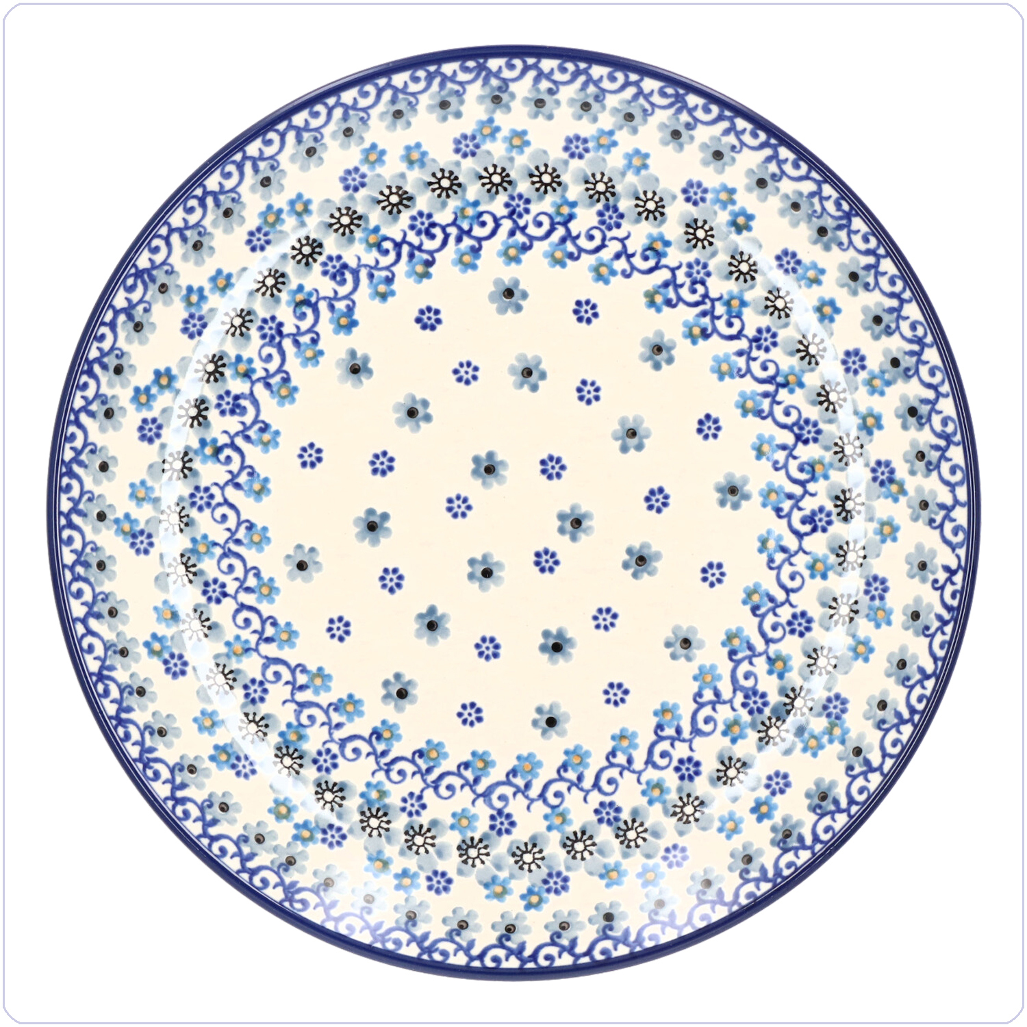 Bunzlau Dinerbord Ø25,5cm (1257) - Winter Garden (2084)