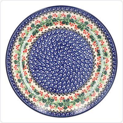 Bunzlau Dinerbord Ø25,5cm (1257) - Holly Berry (2650)