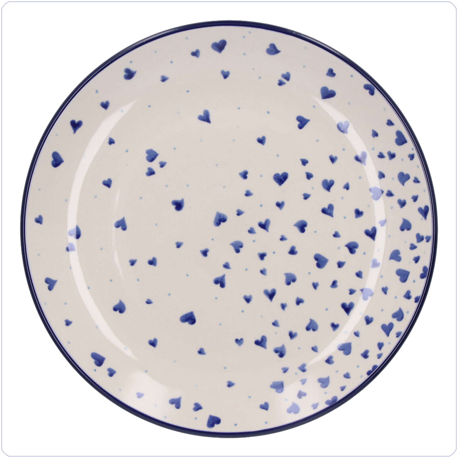 Bunzlau Dinerbord Ø25,5cm (1257) - Hearts (2874)