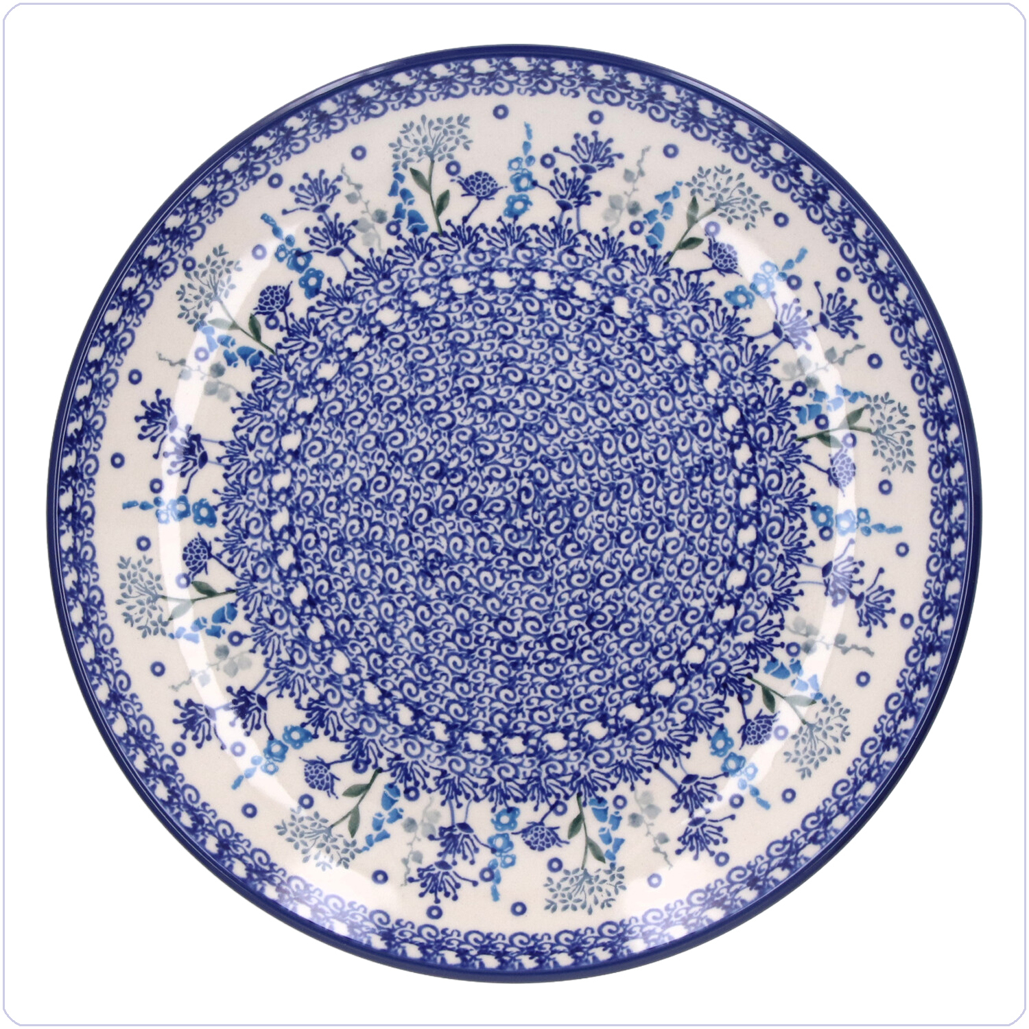 Bunzlau Dinerbord Ø25,5cm (1257) - Floral Party (2896)