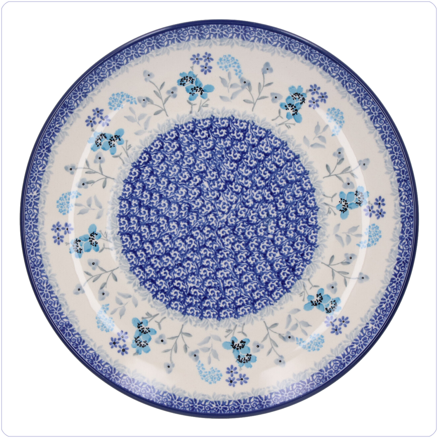 Bunzlau Dinerbord Ø25,5cm (1257) - Delicate Breeze (3304)