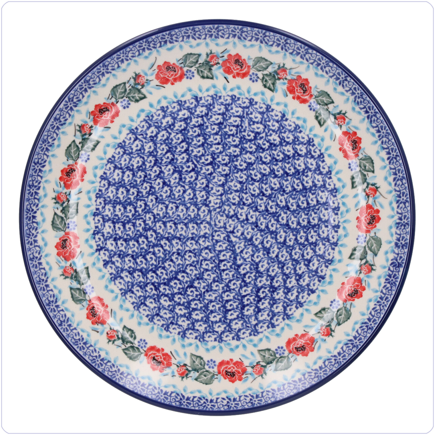Bunzlau Dinerbord Ø25,5cm (1257) - English Rose (3305)