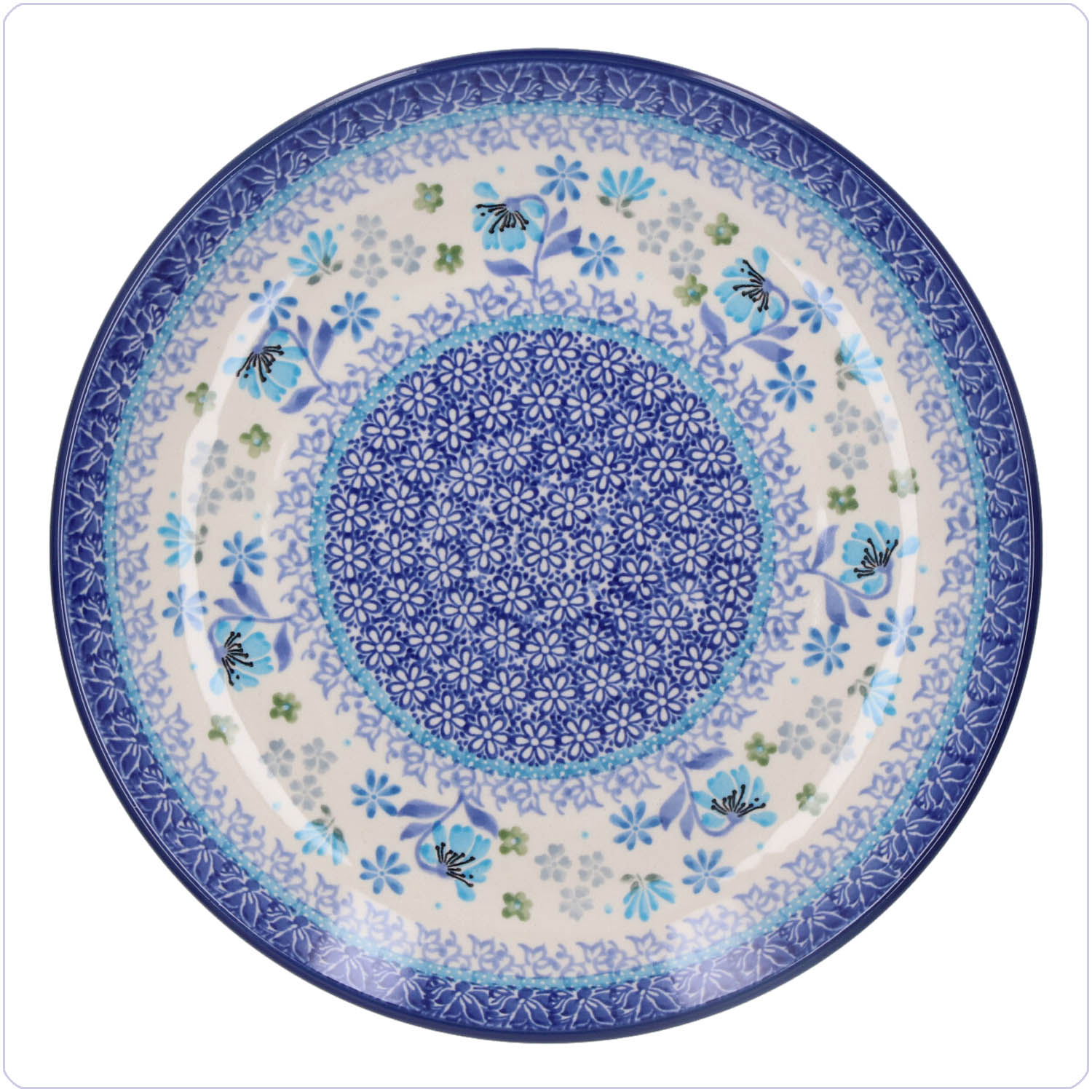 Bunzlau Dinerbord Ø25,5cm (1257) - Floren (3506)