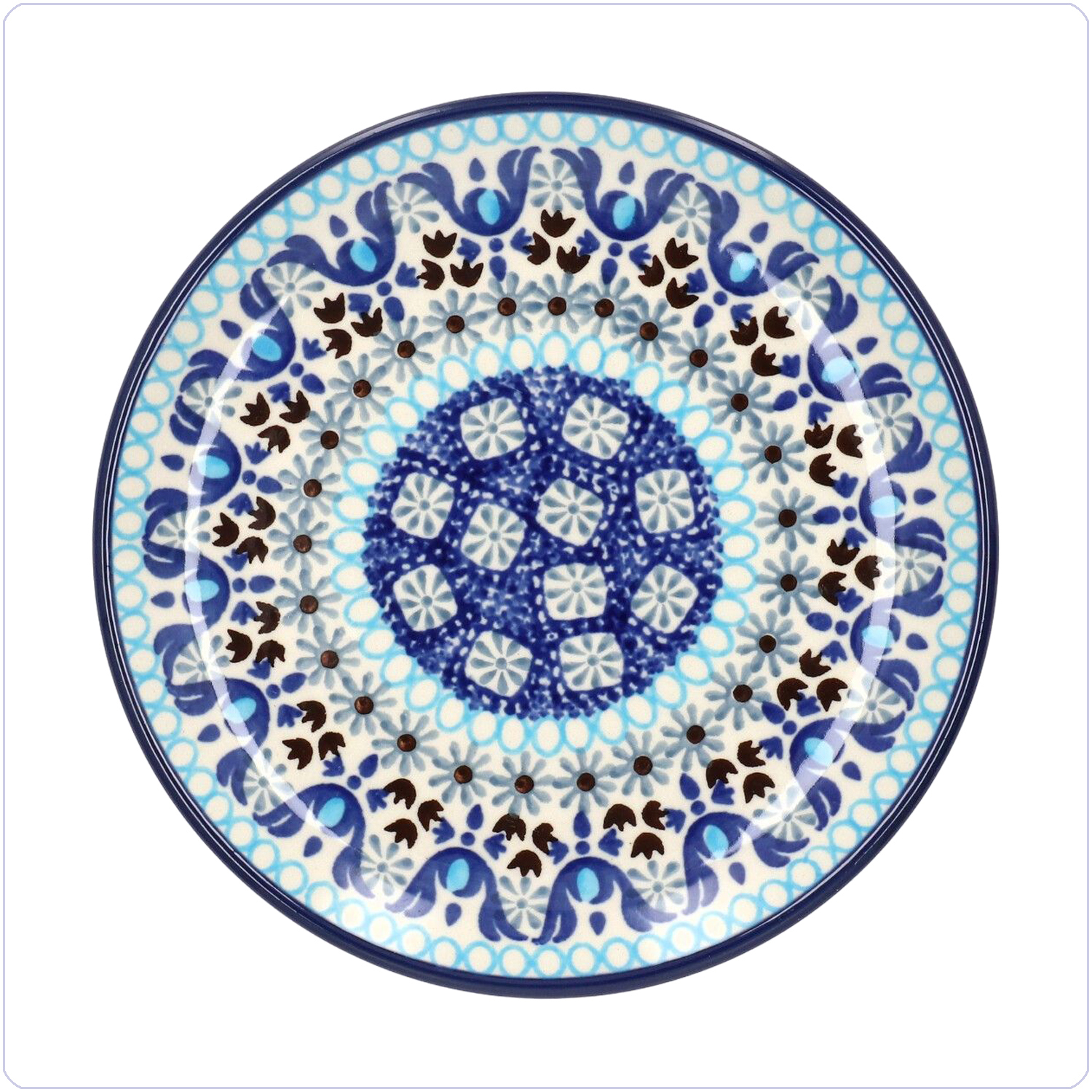 Bunzlau Gebaksbordje Ø16cm (1261) - Marrakesh (1026)