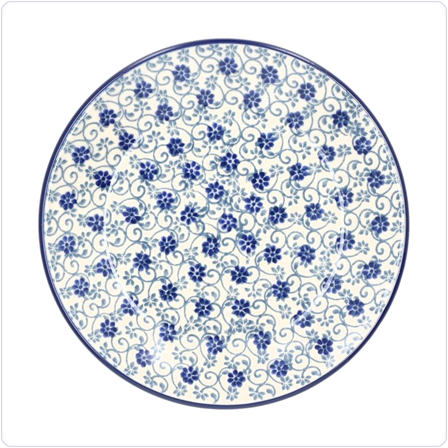 Bunzlau Gebaksbordje Ø16cm (1261) - Flower Fountain (2068)