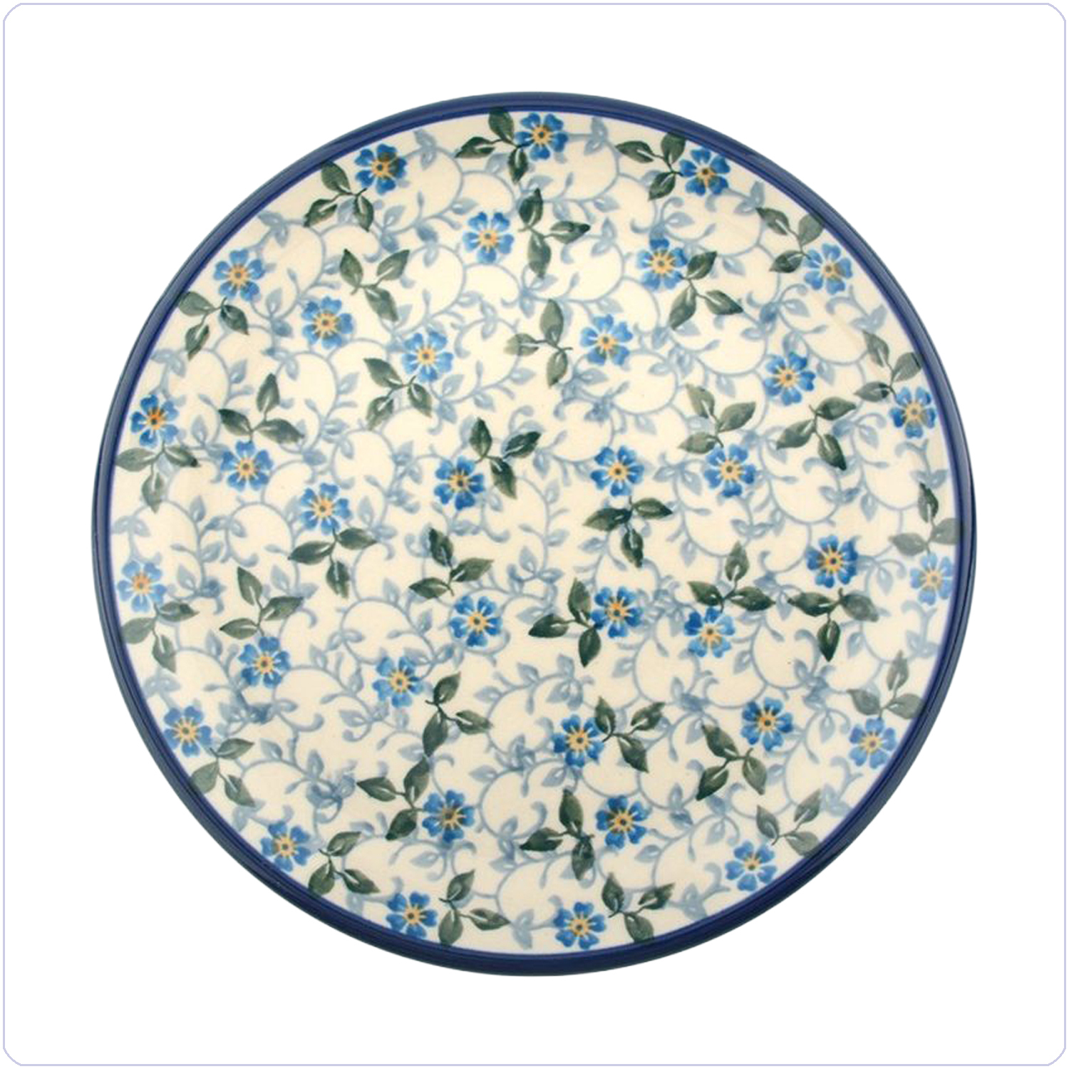 Bunzlau Gebaksbordje Ø16cm (1261) - Summer Wind (2089)