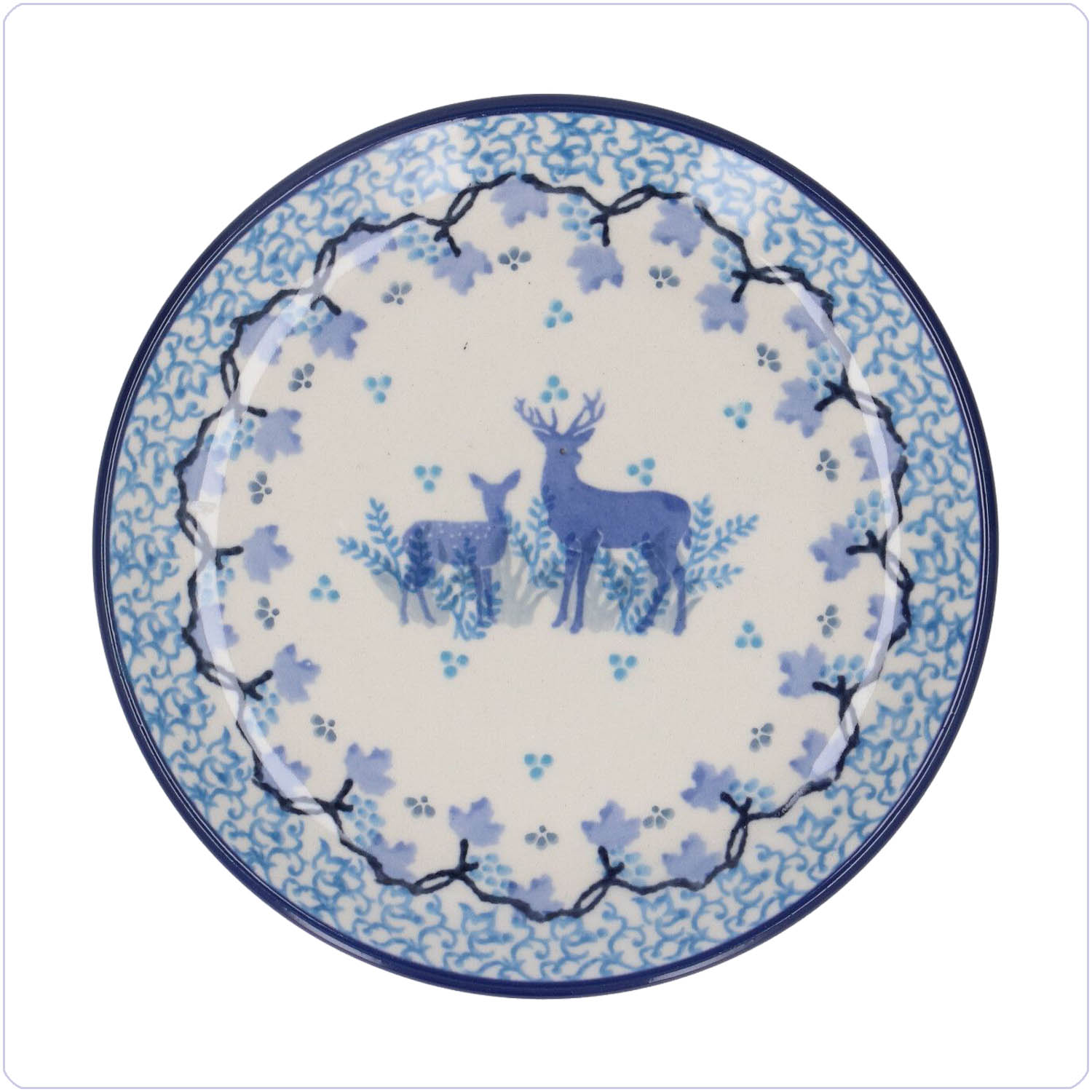 Bunzlau Gebaksbordje Ø16cm (1261) - Deers (3436)