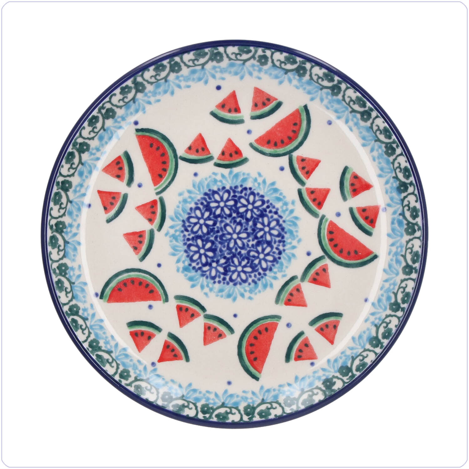 Bunzlau Gebaksbordje Ø16cm (1261) - Watermelons (3493)