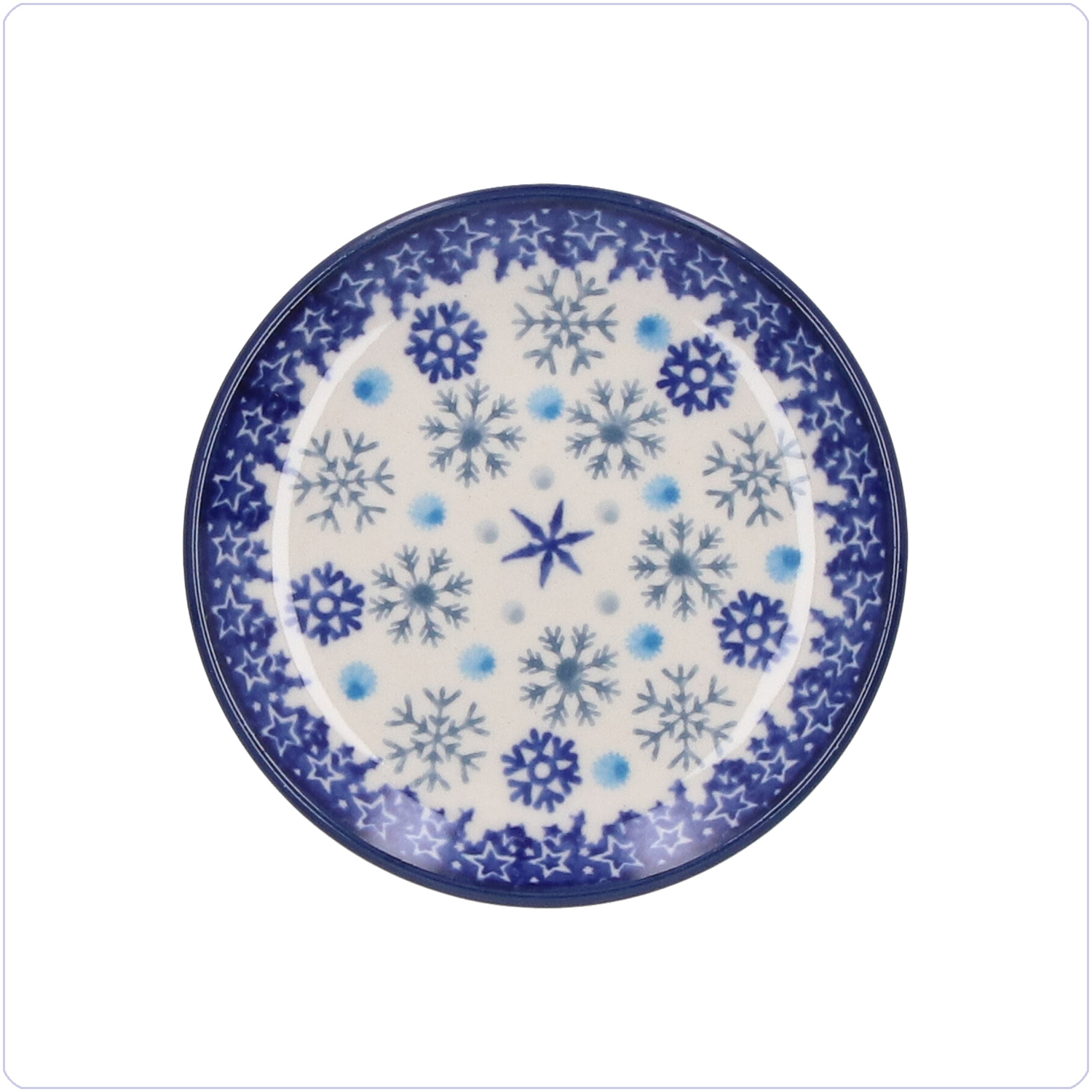 Bunzlau Theetipje Ø10cm (1262) - Ice Stars (2974)