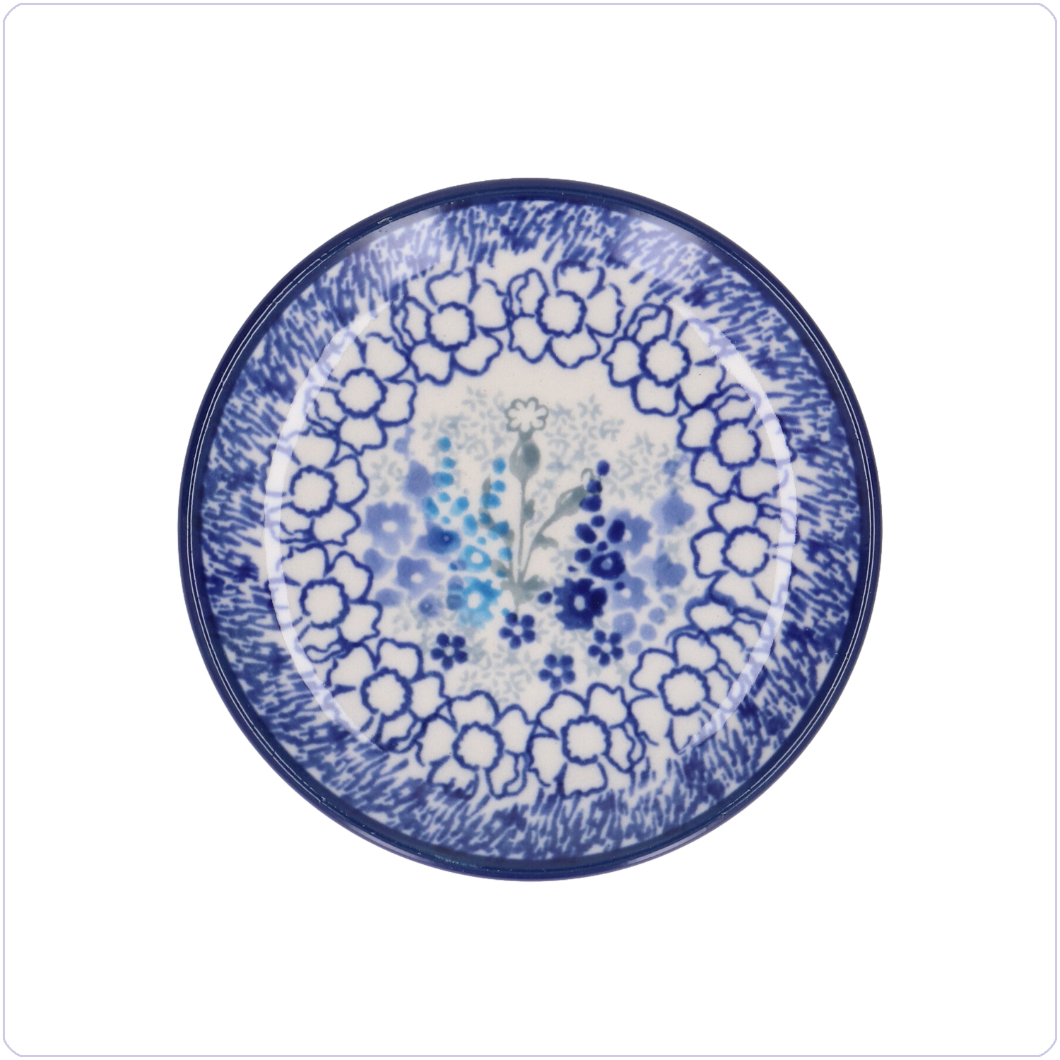 Bunzlau Theetipje Ø10cm (1262) - Delphinium (3315)