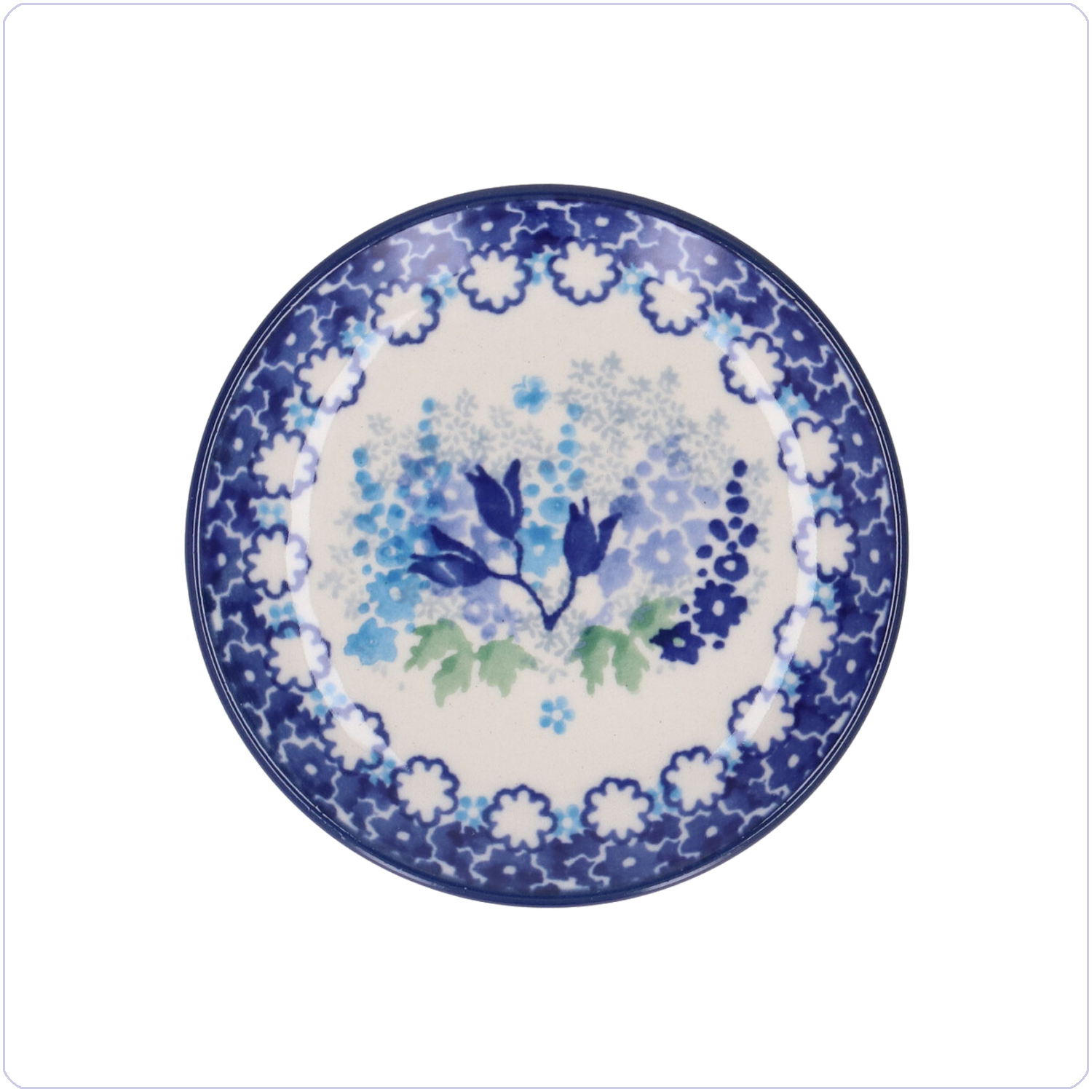 Bunzlau Theetipje Ø10cm (1262) - Blue Garden (3316)