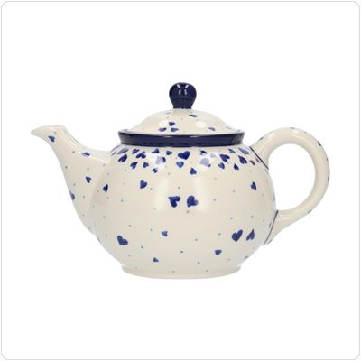 Bunzlau Theepot 900ml (1264) - Hearts (2874)