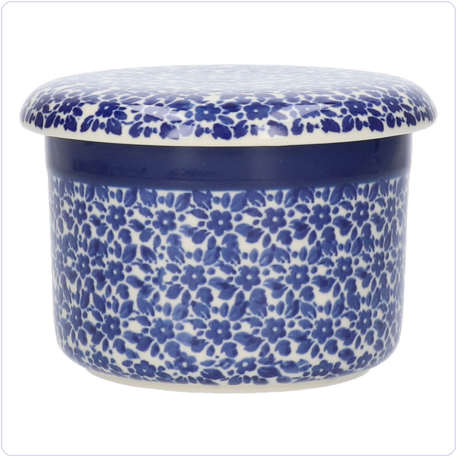 Bunzlau Boterbel<br>Franse gekoelde botervloot (1270) - Indigo (2396)