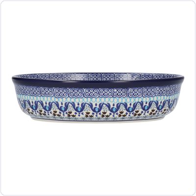Bunzlau Ovale ovenschaal M (1299) - Marrakesh (1026)
