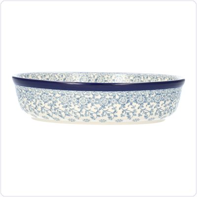 Bunzlau Ovale ovenschaal M (1299) - Ocean Breeze (2684)