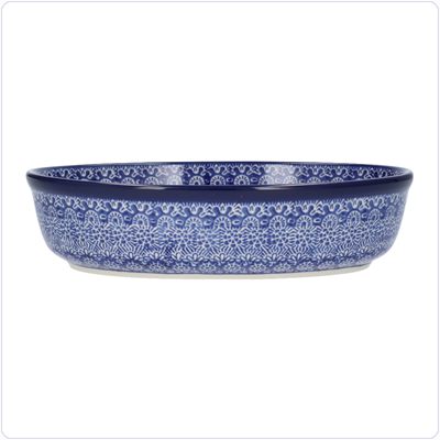 Bunzlau Ovale ovenschaal M (1299) - Lace (884)