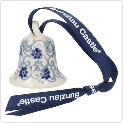 Bunzlau Kerstboomhanger bel small (1308) - Flower Fountain (2068)