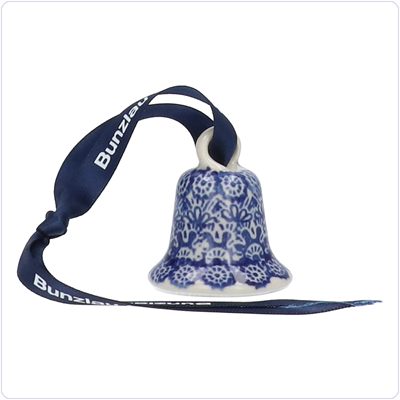 Bunzlau Kerstboomhanger bel small (1308) - Lace (884)