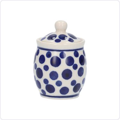 Bunzlau Miniatuur potje (1312) - Crazy Dots (1813)