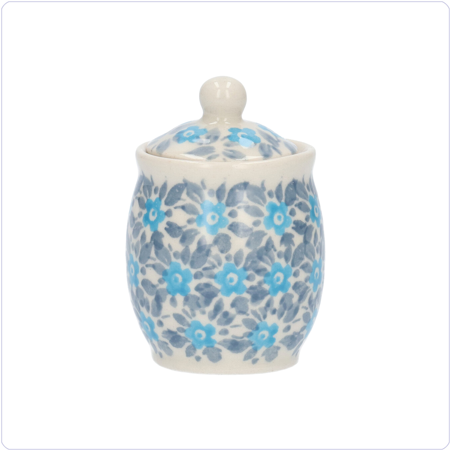 Bunzlau Miniatuur potje (1312) - Petit Fleur (2395)