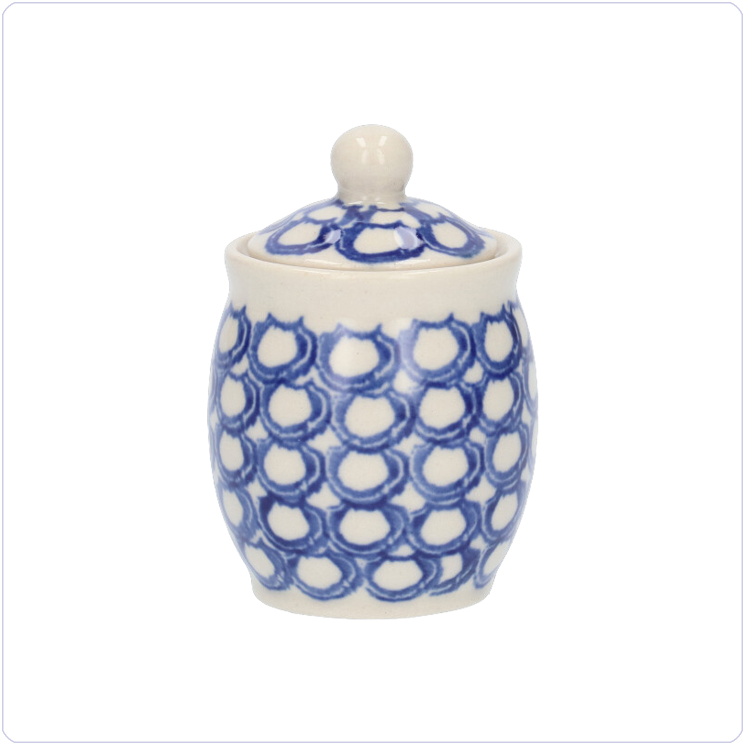 Bunzlau Miniatuur potje (1312) - Pearls (2403)