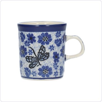 Bunzlau Rechte beker 150ml (1328) - Dragonfly (1443)