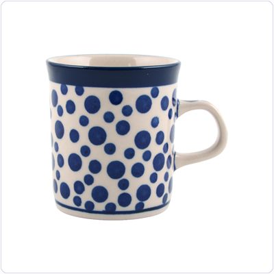 Bunzlau Rechte beker 150ml (1328) - Crazy Dots (1813)