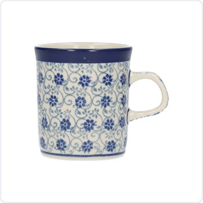 Bunzlau Rechte beker 150ml (1328) - Flower Fountain (2068)