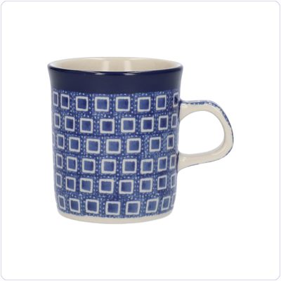 Bunzlau Rechte beker 150ml (1328) - Blue Diamond (2253)