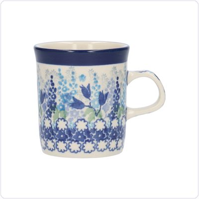 Bunzlau Rechte beker 150ml (1328) - Blue Garden (3316)