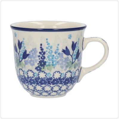 Bunzlau Tulp senseo mok 200ml (1342) - Blue Garden (3316)