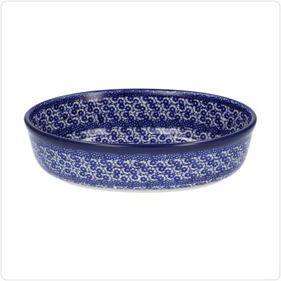 Bunzlau Ovale ovenschaal S (1351) - Midnight Blue (2546)